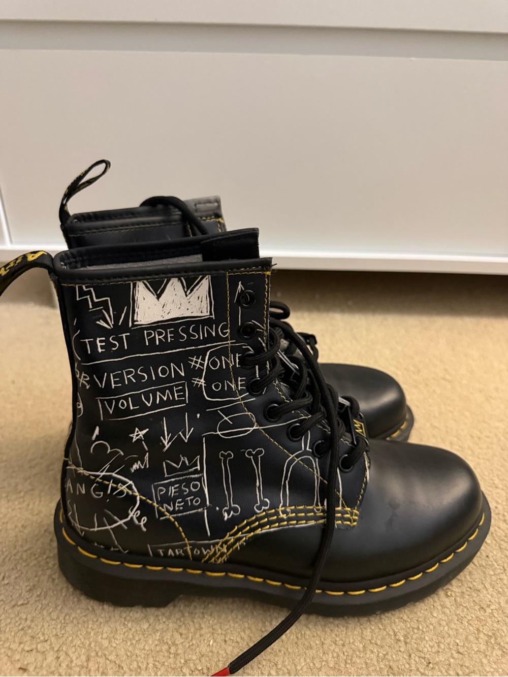 Dr. Martens Basquiat 1460 Lace-Up Boots